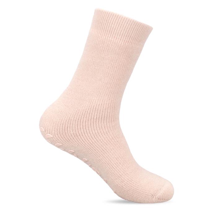 totes toasties® Ladies Thermal Brushed Original Slipper Socks (Twin Pack) Pink / Sage Extra Image 4